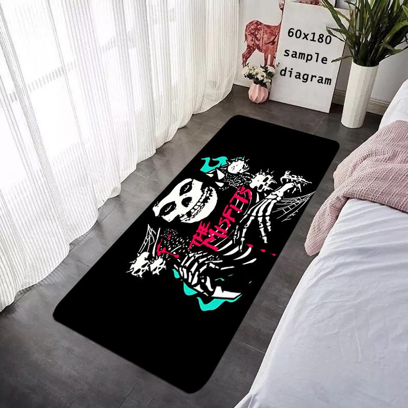 Bedside Foot Rug Welcome Floor Mat for Entryway Misfits Bathroom Hallway Carpet Kitchen Water Adsorbed Rugs Fluffy Home Decor