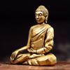 Brass Dainichi Buddha Statue Ornaments Buddha Desktop Attracting Wealth and Treasures Creative Furnishings Crafts