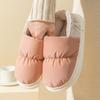 Women's Winter Indoor/Outdoor Cotton Slippers - Closed Heel, Thick Sole, Warm and Cozy