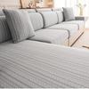 Summer Cool Ice Silk Sofa Cover Stretchable Couch Cushion Slipcover All-Inclusive Universal Sofa Protector Non-Slip Settee Pad