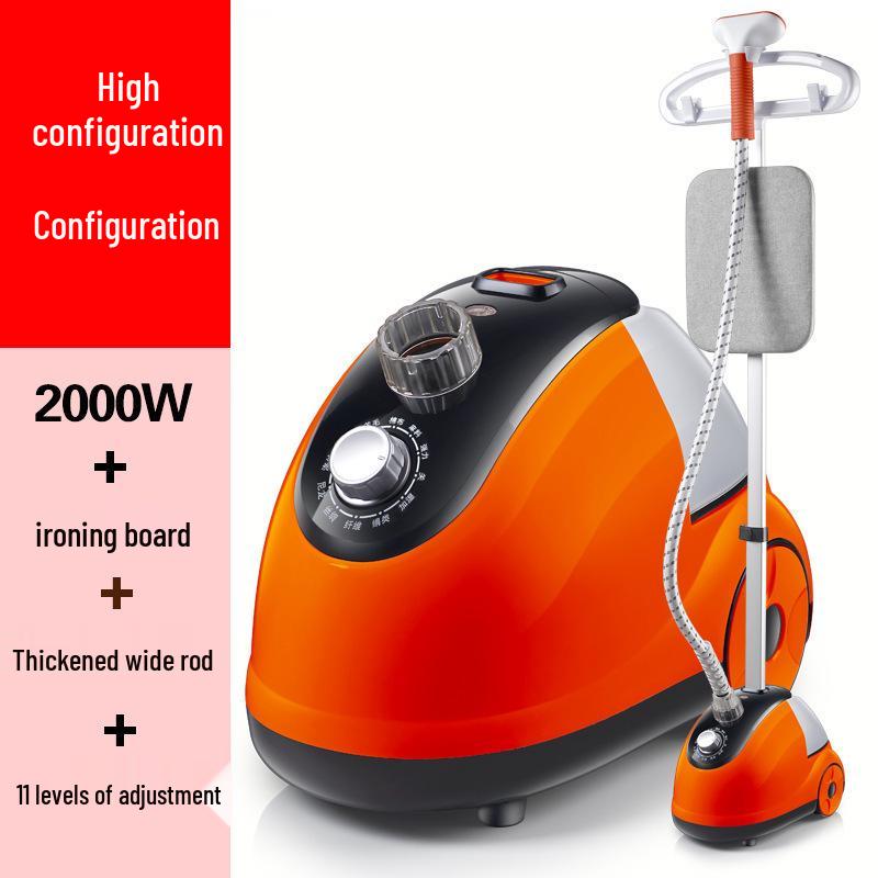 Dual-Use Handheld Electric Steam Iron for Clothes - Large & Compact for Flat and Hanging Ironing