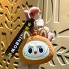 Cartoon Cute Labubu Coin Purse Wallet Labubu Keychain Key Bag Children's Wallet Gift Accessories Pendant