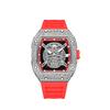 Richard Fully Automatic Men's Diamond-Studded Starry Sky Quartz Watch - Fashionable Hollow Design