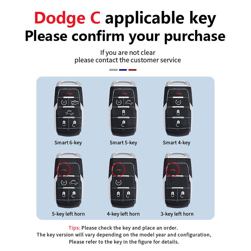 Zinc Alloy Car Key Case Remote Fobs Cover For Dodge RAM 1500 2500 3500 4500 5500 Pickup 2019 2020 2025 2025 Keychain Accessories