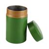Round 1Pcs Small Sealed Portable for Loose Dry Tea Leaves Tea Container Tea Tin Tea Can