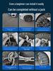 Extra Thick Anti-Skid Manganese Steel Chains for SUVs, Sedans, Off-Road Vehicles, Winter Snow Tires