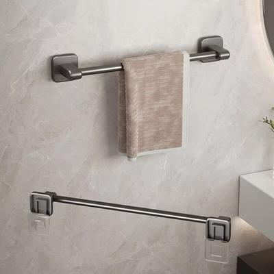 2025 New Towel Holder Space Aluminum Shower Room Towel Hanger Multifunctional Storage Organizer For Bathroom Accessories
