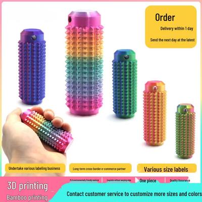 3D Stachelgriff Schlüsselanhänger: Tragbares Finger-Massagegerät