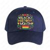 Black History Month Peaked Cap Adult Graphic Baseball Cap Adjustable Streetwear Women Unisex Fashion Baseball Caps Peaked Hat