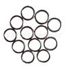 Solid Round Ring: 304 & 201 Stainless Steel Decorative O-ring, 25mm