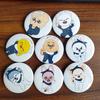 Stray Kids SKZOO Cartoon Character Pocket Mirror Keychain Portable Cute Mini Cosmetic Makeup Mirror Bag Charm Kpop Fan Merchandise Gift