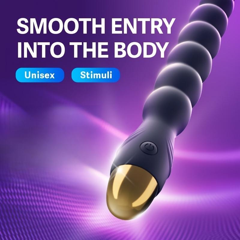 10 Speed Anal Plug Vibrator Anal Beads Prostate Massage Butt Plug Stimulator USB Charge Sex Toys For Men Women Vibrators