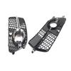 Professional Front Bumper Fog Light Grill Grille Cover Trim Car Spare Part Compact-size Suitable for Q5 S-Line 13-16