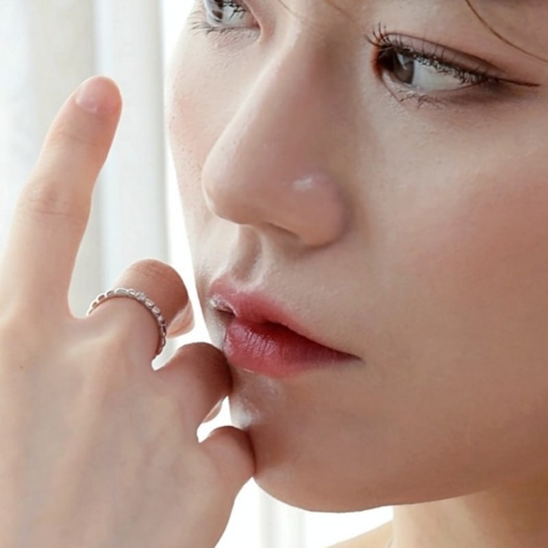 BELLOOGGI Gray Rough Diamond Ring