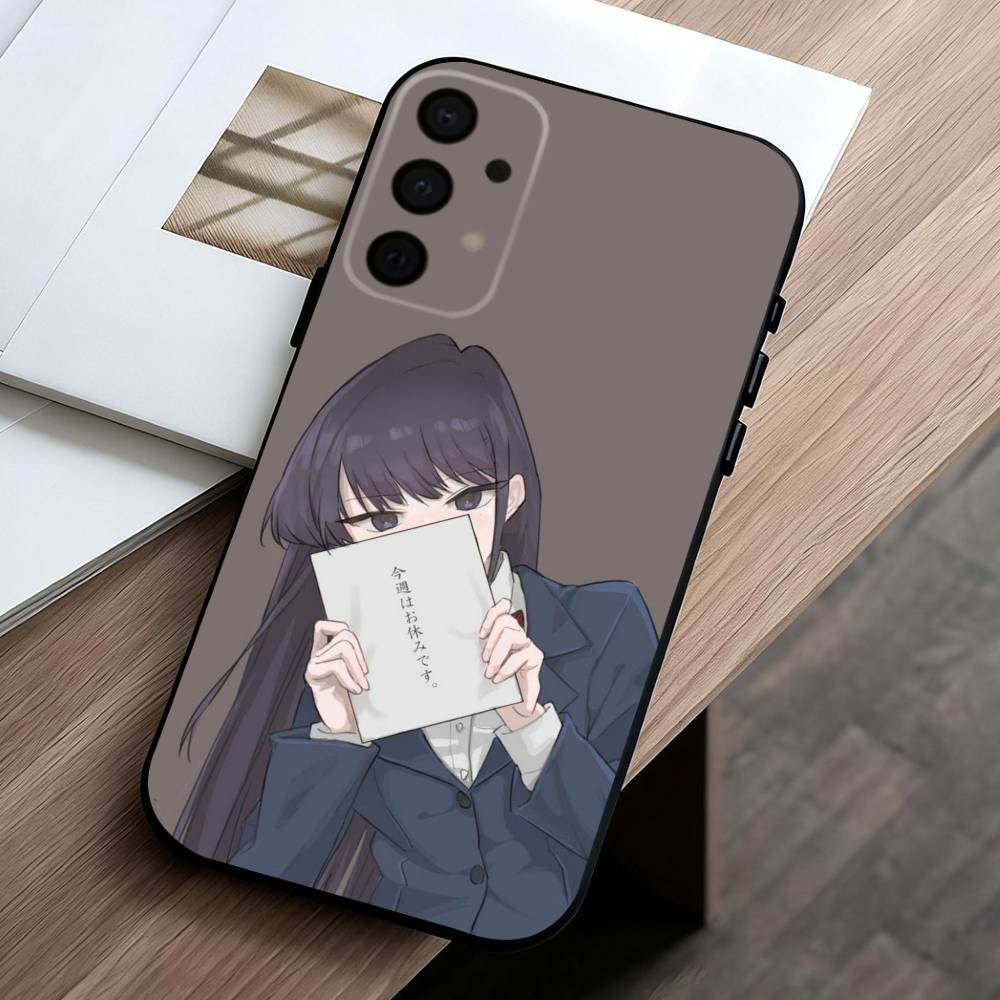 

K-Komi Cant C-Communicate phone Case For Samsung Galaxy A73,A72,A71,A70,A53,A52,A51,Others Soft Black Shell Samsung a51 4g