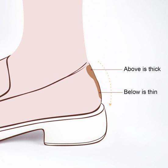 Heel Grips Cushions Elastic Sponge Shoe Patch Prevent Blisters Reduce Shoe Size Comfort Pads for Leather Shoes Canvas Boots