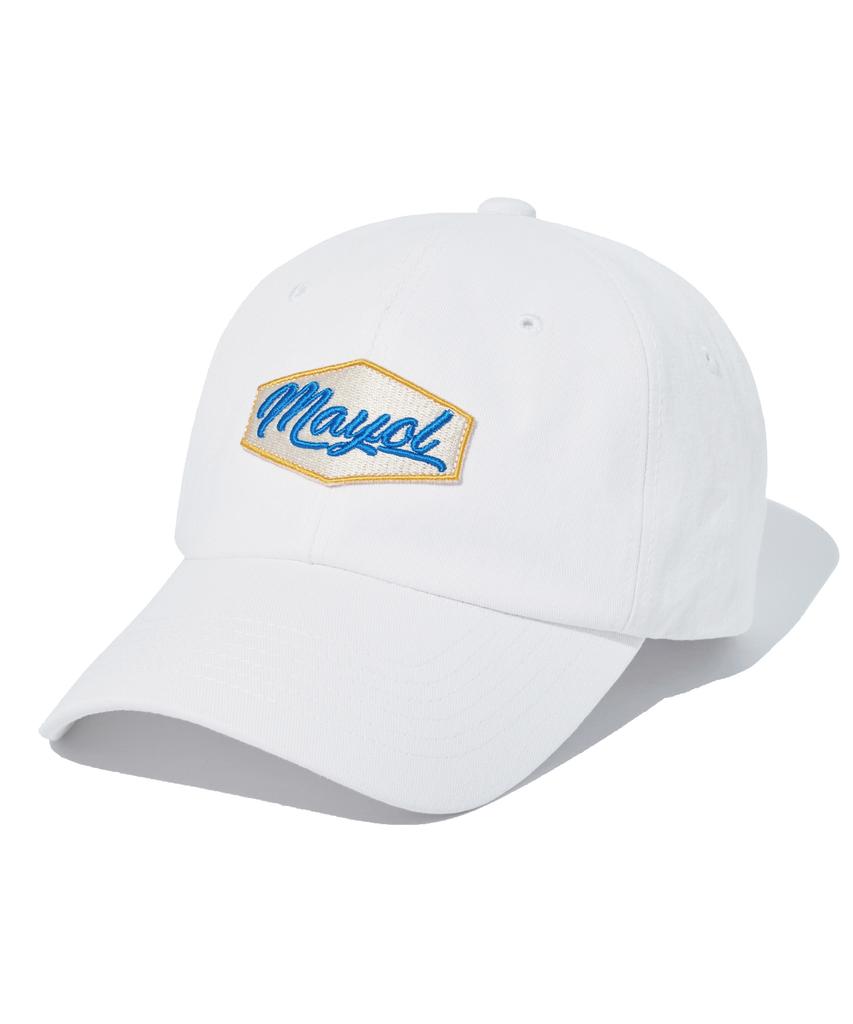 MAYOL Hexagonal Wappen Ball Cap_White