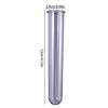 3Pcs Modern Acrylic Transparent Vases Test Tube For Flower Arrangements Hydroponic Plant Home Decors Office Desk Display
