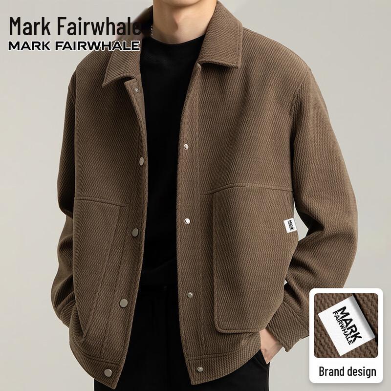 Mark Fairwhale Men's Relaxed Fit Casual Jacket