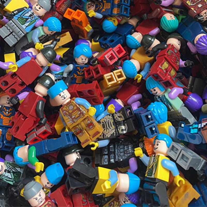 Compatible Small Particle Doll Building Blocks for Boys & Girls - Educational Toy