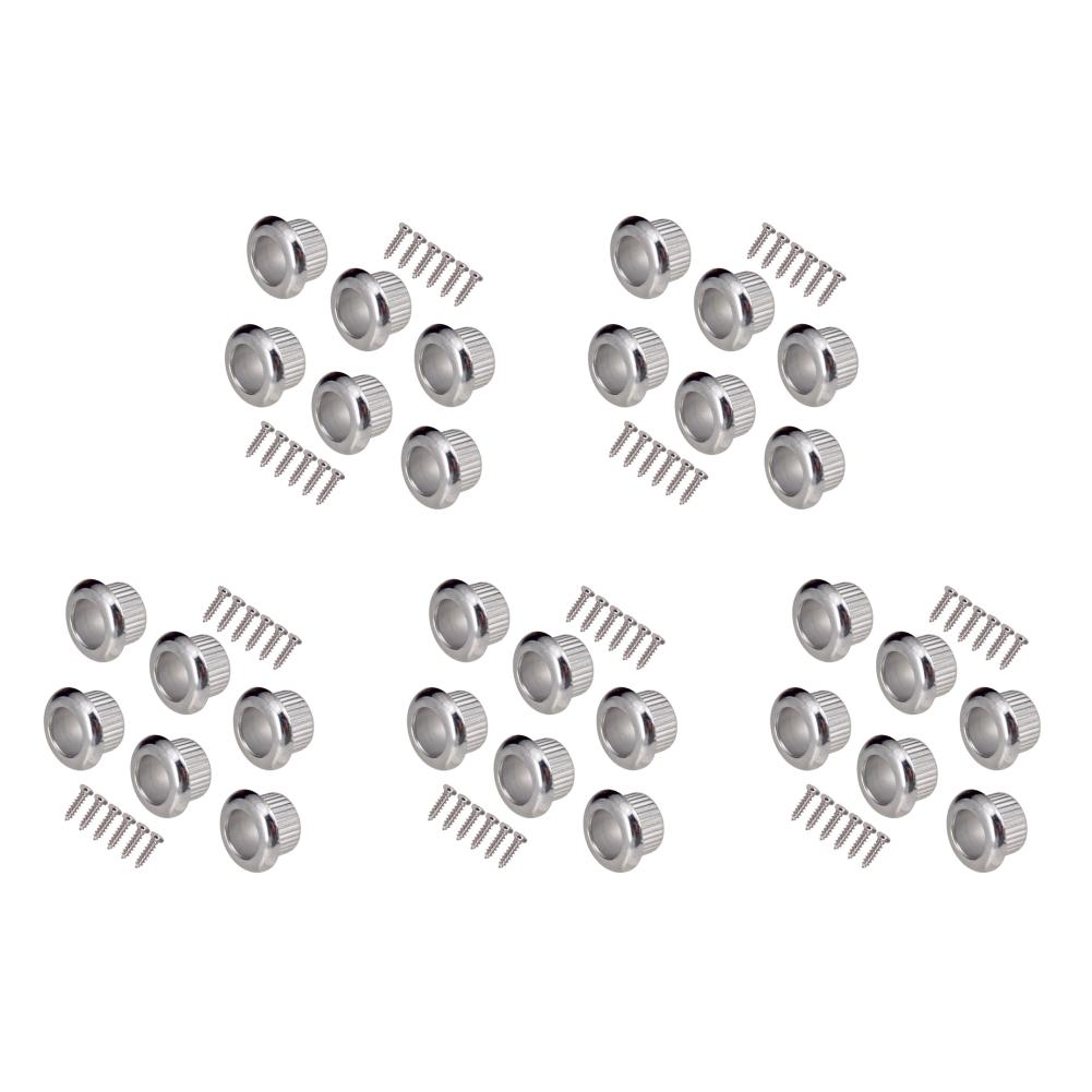 

6 шт., винтажные тюнеры для гитарных струн, металлический корпус для LP EPI (Серебряный)