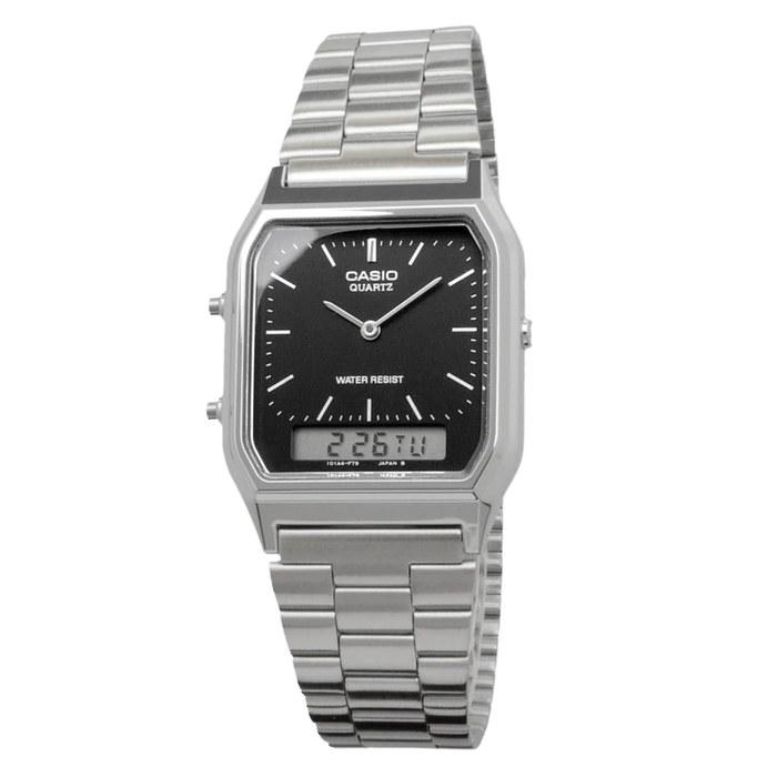 Casio AQ-230A-1DMQ Analog-Digital Quartz Watch - Black