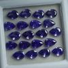 Purple Pear Cut 15 Pcs Natural Real Sapphire CERTIFIED Ring Size Loose Gemstone H-14