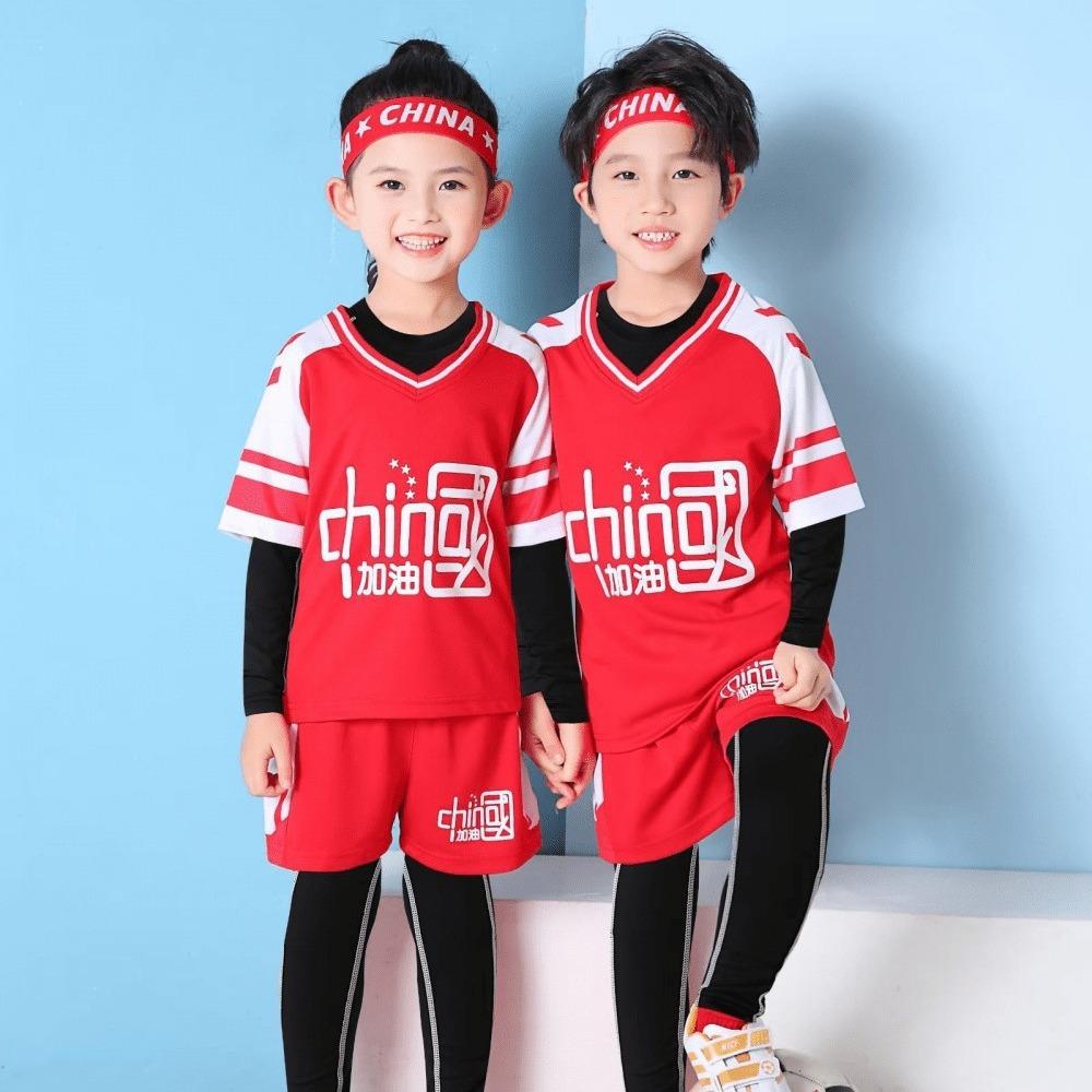 New Soccer Uniform Set Student Kids Summer Jersey College Student Training Competition Team Uniform Comfortable Jcn07
