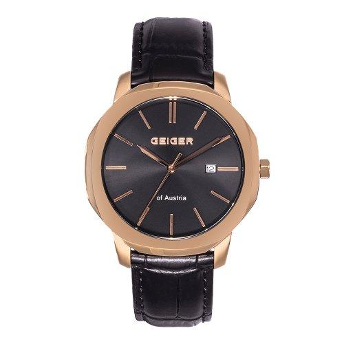 [Geiger] Классические мужские кожаные часы Geiger GE1263RGBK_M GE1263RGBK_M