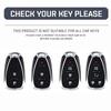 For Chevrolet Malibu Blazer Traverse Seeker Onix Equino Volt Bolt Trax Orlando Cruze Spark Sonic Camaro Leather Car Key Case Cover