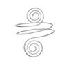 Coil Filigree Arm Chain Cuff Armlet Armband Open Bangle for Beach Arm Chain for Women Teenager Armlet Bangle