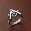 Letter Men Couple Retro Hand Jewelry Accessories Ring