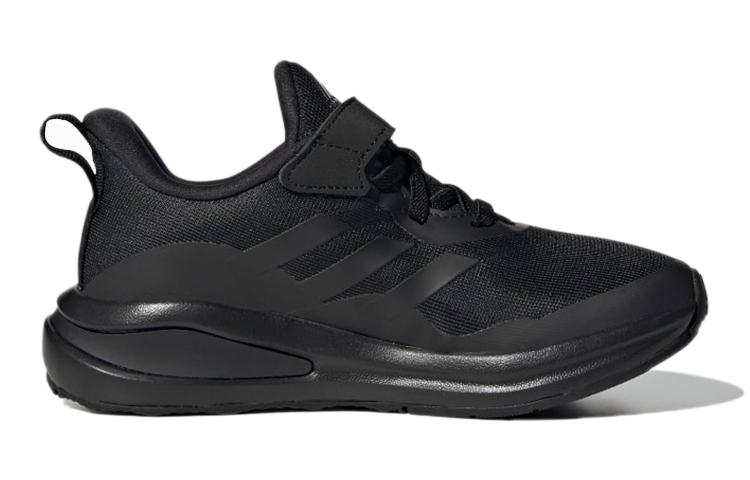 Adidas Fortarun Breathable And Wear resistant Low top Kids Lifestyle Shoes Black Kids' GY7601
