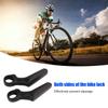 1 Pair Ergonomic Mountain Bike Bar Ends L Shape Bike Bar Ends  Handlebar Grip Extension