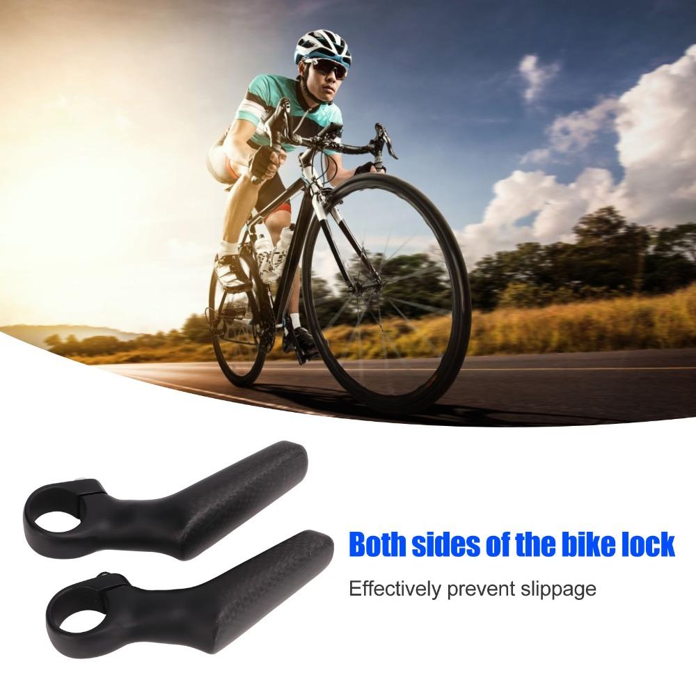1 Pair Ergonomic Mountain Bike Bar Ends L Shape Bike Bar Ends  Handlebar Grip Extension