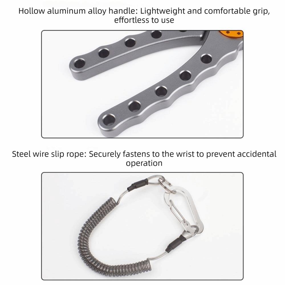 Anti Slip Fishing Pliers Aluminum Zinc Zinc Alloy Line Cutting Pliers Hook Remover Pliers Outdoor Fishing