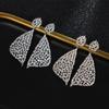 Orecchini Pendenti Lunghi in Argento Sterling S925 Zircone Stile Lusso Leggero 2026