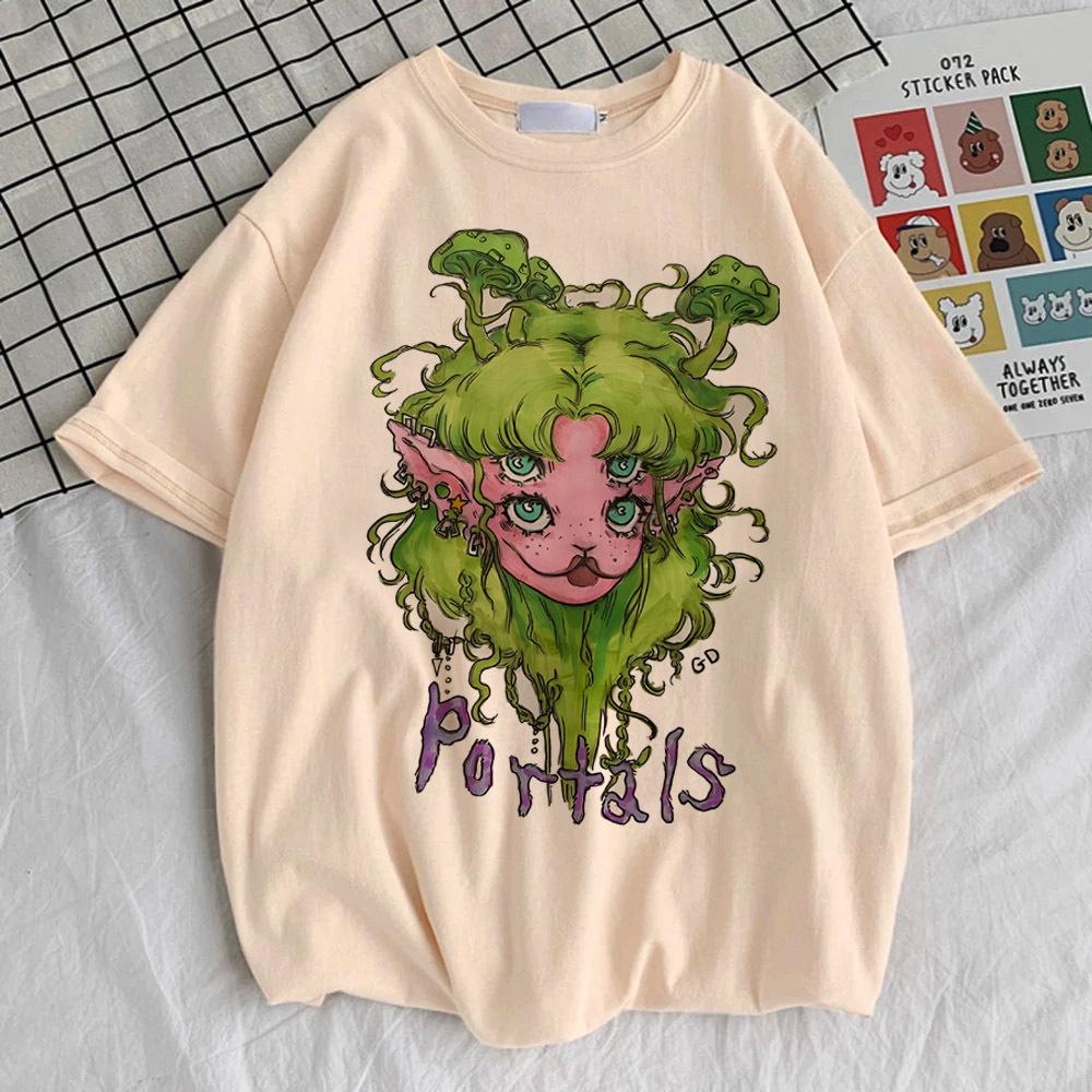 Melanie Martinez t shirt teen Psychedelic Graphic harajuku Grunge tshirt Classic streetwear Gothic Digital Vintage University