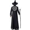 Halloween Black Wizard Wizard Robe Stage Performance Costume Male Witch Parent-child Role Dress Up
