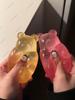 Kleurrijke Gummy Bear Fudge Knijpspeeltje Jelly Bean Gummy Snoep Fidget Hand Ontspanningsspeeltje Anti-Stress Verlichting Voor Alle Leeftijden