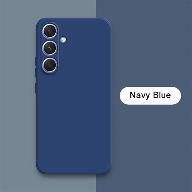 Capa de Silicone Fosca da Moda para Samsung Galaxy A57 A37 A27 A17 A07 A56 A36 A26 A16 A06 A55 A45 A35 A25 A15 A05 Proteção da Câmera Capa à Prova de Choque