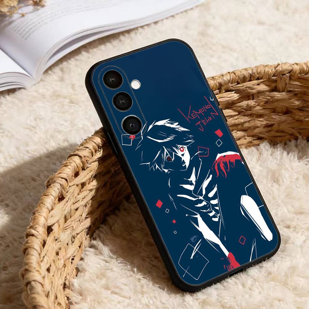 Anime Kemono Jihen Cool Phone Case For Samsung Galaxy A20,21s,22,31,32,52,53,72,73,80,91 Soft Black Shell
