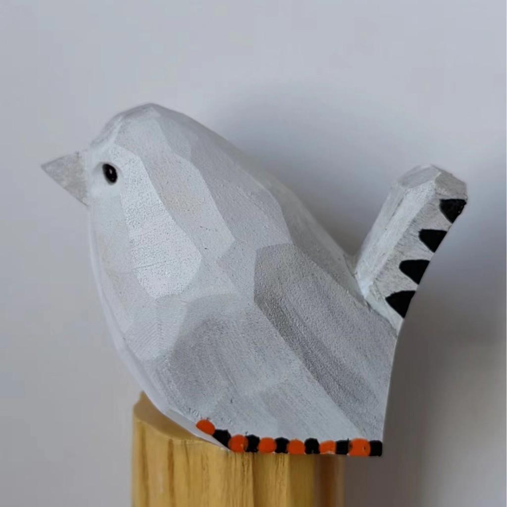 Holz Vogel Dekoration Mit Natürlicher Oberfläche Für Büro Und Zuhause Geschenkideen