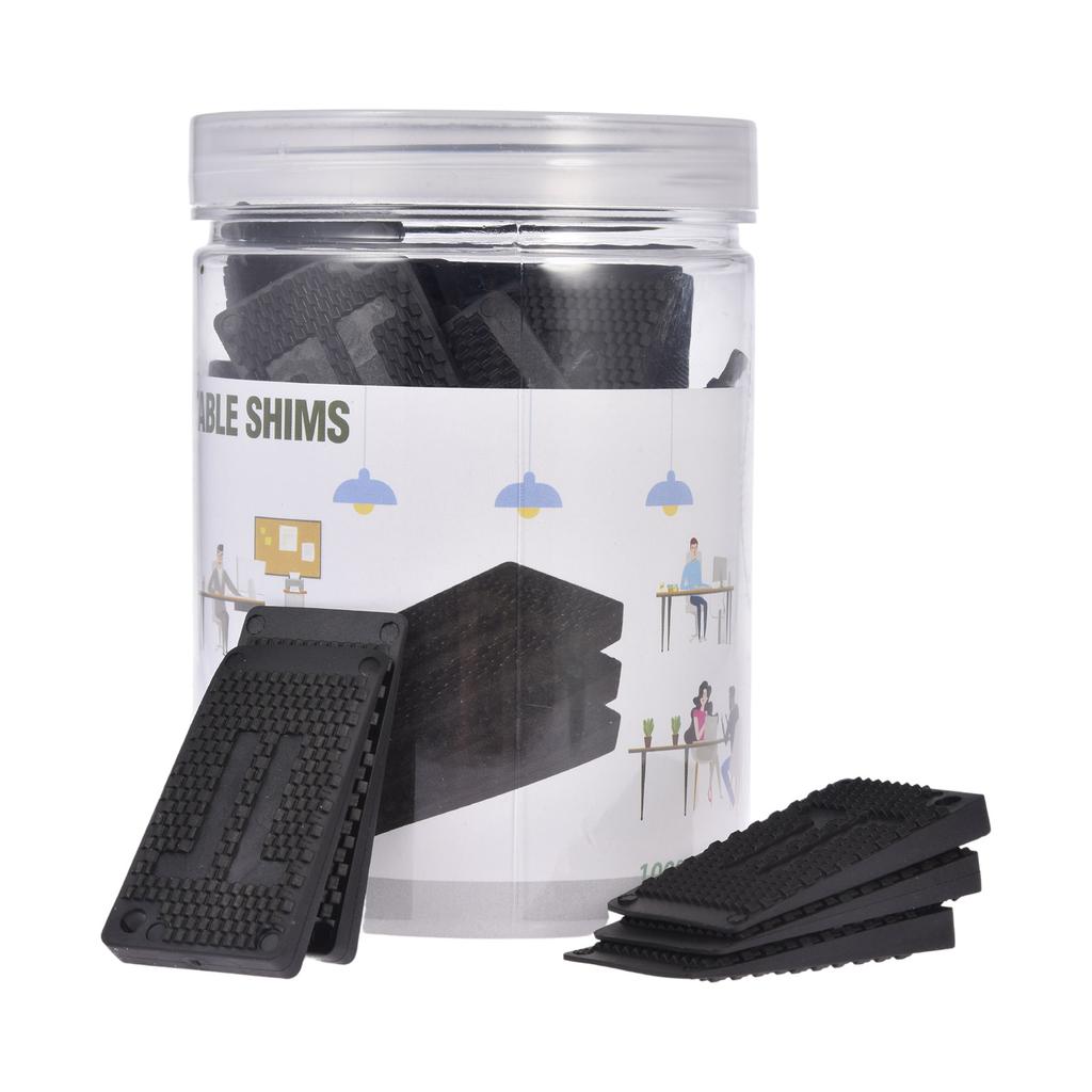 Table Shims 36 Pcs Adjustable Furniture Levelers Durable Level Wedge For Home Improvement Furniture Feet Pads For Fixing Wobbly