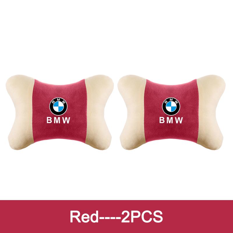 Car Leather Headrest Neck Head Support Pillow Cushion Accessories For BMW X1 X3 X5 X6 X7 1 3 5 6 7 Series G11 G02 F48 Keychain