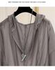 2026 Women's Lightweight Ice Silk Hooded Sun Protection Shirt - Slimming, Loose Fit for Summer