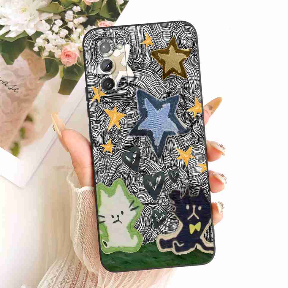 For Samsung Galaxy Note20 Case Soft Slim Cute Candy Painted Cover For Samsung Note 20 Note20 SM-N980F Full Silicone Bumper