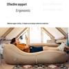 Mi Ling Automatic Inflatable Flocked Recliner