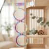 Bird Parrots Toy Chewable Hanging Cage Climbing Ladder with Natural Wood Parrots Suspension Bridge Swing Toy Supply