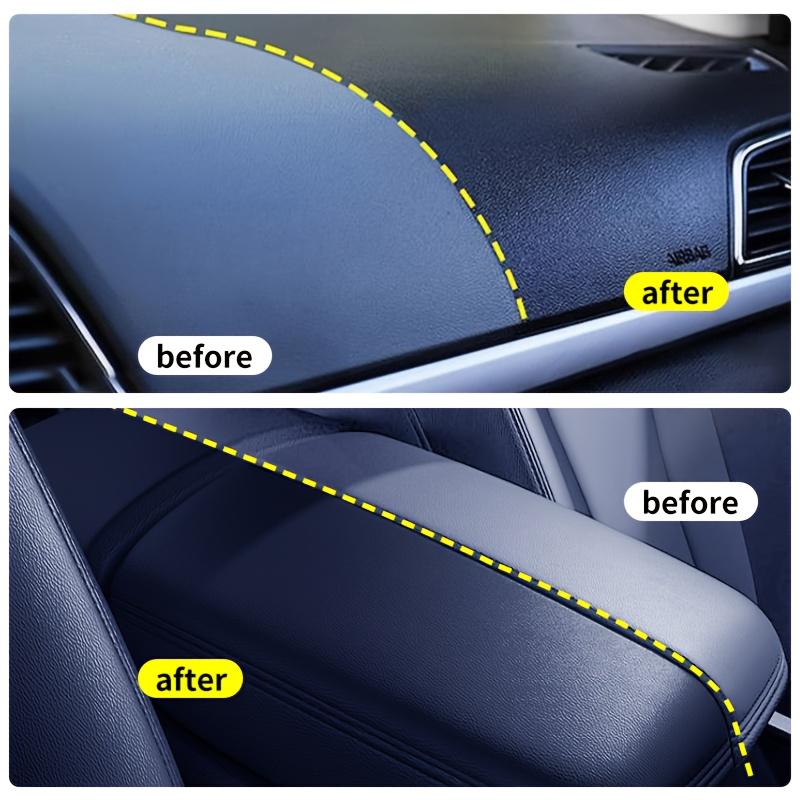 Plastic & Rubber Repair Paste - Automobile Plastic Parts Refurbishment Paste, Tire Coating, Black Glossy Dashboard Repair for Ye